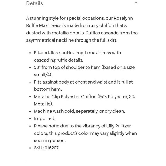 Lilly Pulitzer Rosalynn Ruffle Maxi Dress Beach Floral One Shoulder Size 12 - Picture 6 of 15